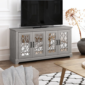 Chessani TV Stand for TVs up to 65" Dusty Grey Oak