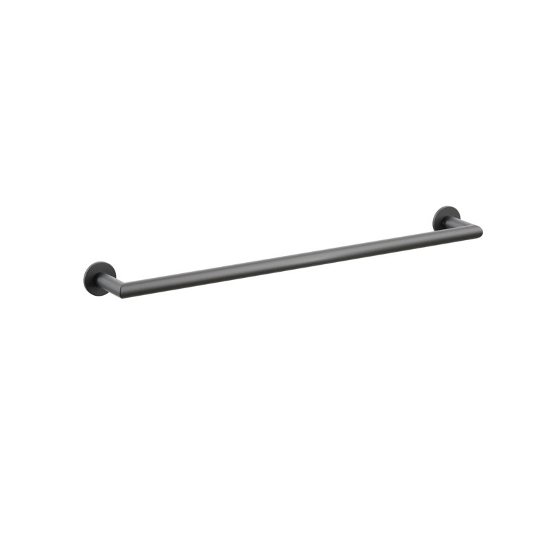 Porte-serviettes Emtek Modern Tubular Brass, H 2 po x l 26 po x P 3,25 po, Dos plat
