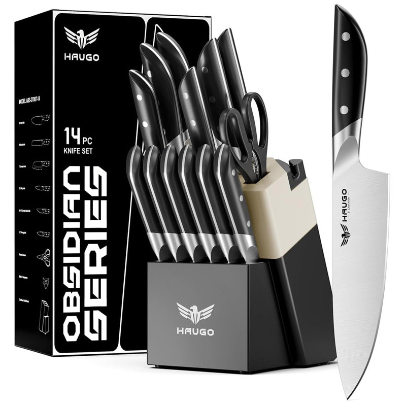 14 Pcs Kitchen Knife Set