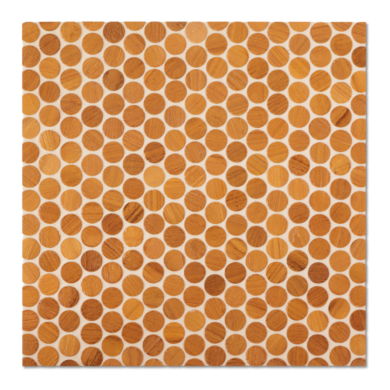 Penny Round Mosaic Tile