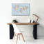  «Spring Meadow World» par Laura Marshall, art mural sur toile, 40 po x 26 po