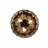 3 - Light Glass Dome Chandelier