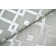 Metro Velvet Geometric Area Rug in Silver