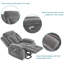 Upholstered Heated Massage Chair