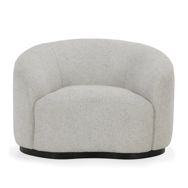 Pickensville Swivel Accent Chair, Ivory