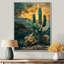 Vert, jaune, gardian du désert, cactus I-725414683-725414687