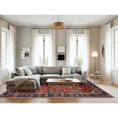 Tapis brun lavable à la machine