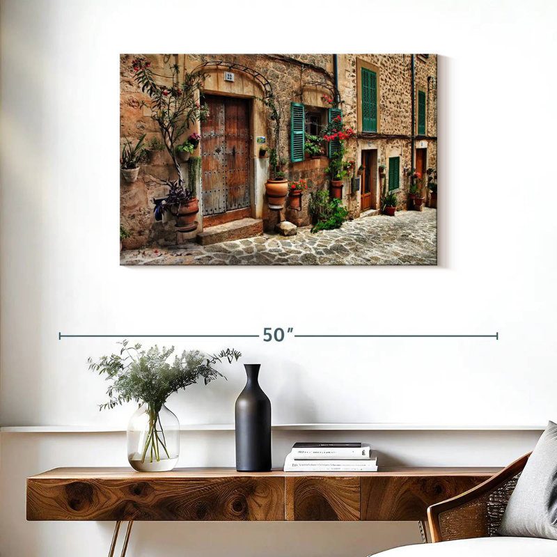 Sireci Mediterranean Old Town, 24" H x 36" W