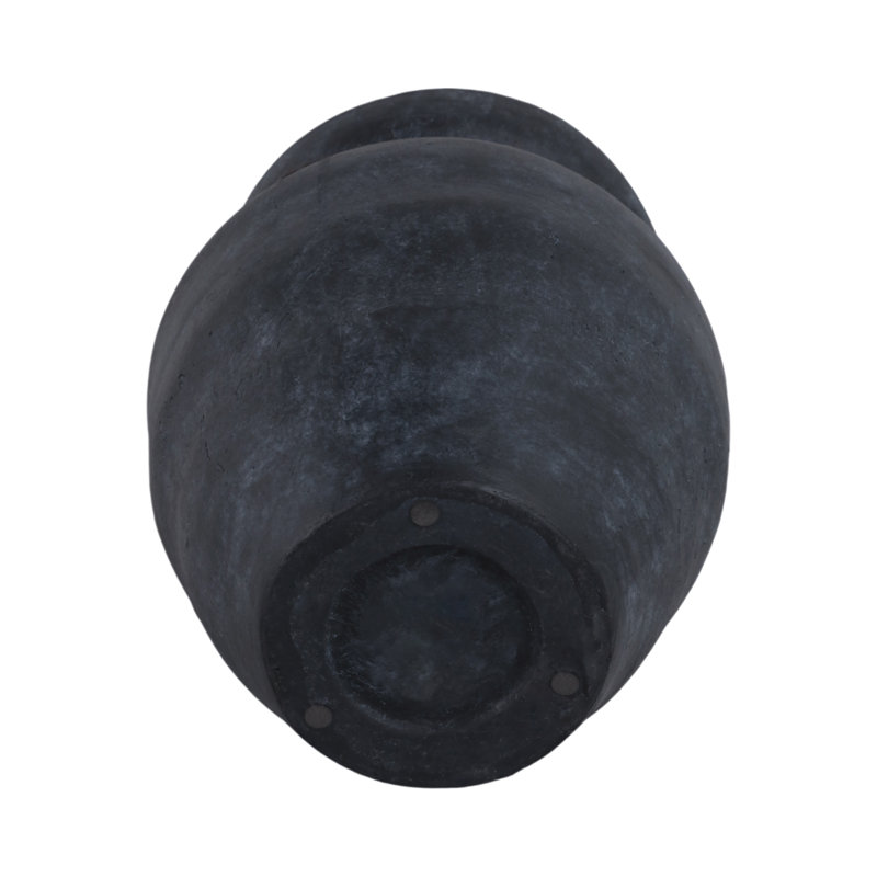 Handmade Clay Table Vase, 12" H x 10" W x 10" D