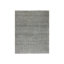 Tapis en laine nouée à la main 8 pi x 10 pi 1 po gris moderne