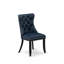 Chaises de cuisine Dallas Parson - Ensemble de 2 chaises de salle à manger capitonnées bleu marine-1534828797
