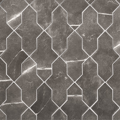 Istanbul Shield 2-3/8 In. X 8-1/4 In. Porcelain Floor And Wall Tile