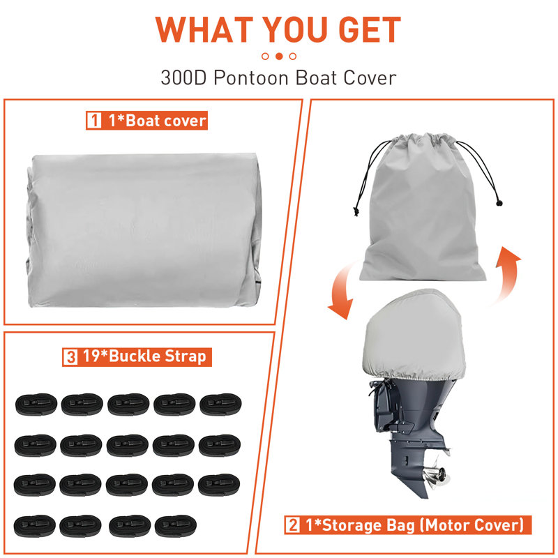 Watercraft Cover By FXSGER, 25 cm H x 259 cm W x 853 cm D