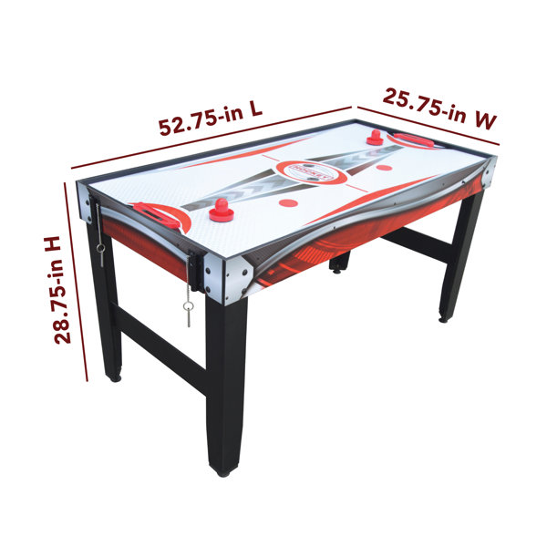 54-in 4-in-1 25.75 Multi-Game Table