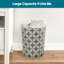 JVL Plastic Decorative Bin