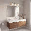 Luminaire pour meuble-lavabo de salle de bain 3 lumières Meridian-369116076