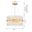Lustre tambour 5 lumières Kaan Keper