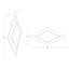 Basque 6x12 Beveled Polished Marble Tile-466413453