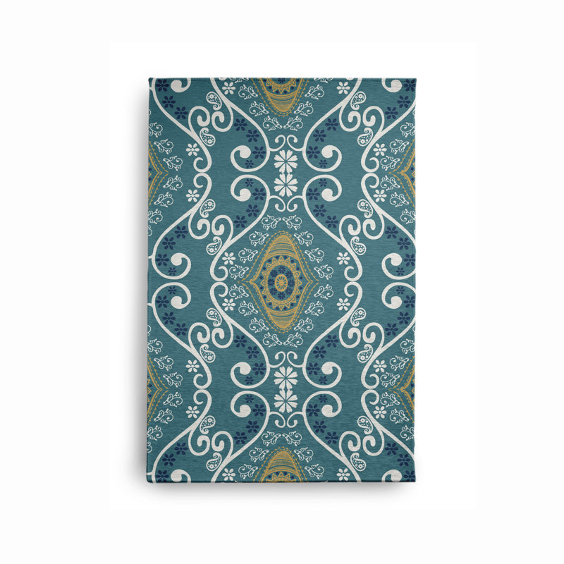 Catalie Chenille Oriental Indoor Rug, Rectangle 2' x 3'