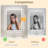 Led Bathroom Mirror With Lights, Bright Front & Back Smart Anti-fog Tempered Glass Mirror, Dimmable Wall Mounted Vanity Mirror-1121439607