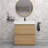 Jalyla 30'' Single Bathroom Vanity with Resin Top-2128837943