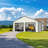 23 Ft. W X 22 Ft. D Outdoor Metal Storage Shed Garage Shed With Doors
