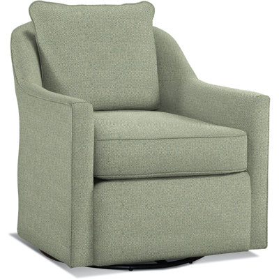 Leighton Boucle Cotton Swivel Armchair