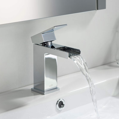 Waterfall Single-handle Bathroom Faucet