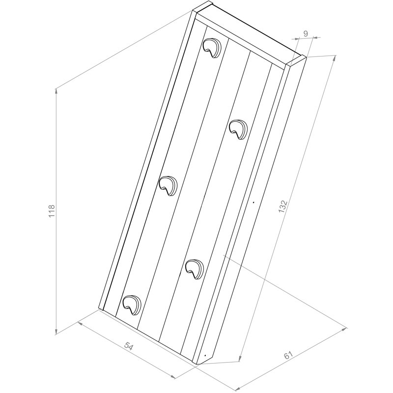 AXI 61cm W Wood Climber