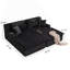 Chaise longue, canapé-lit rembourré, canapé-lit surdimensionné-1205921707
