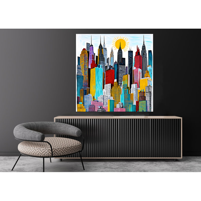 Metropolitan Sunshine, 24" H x 24" W