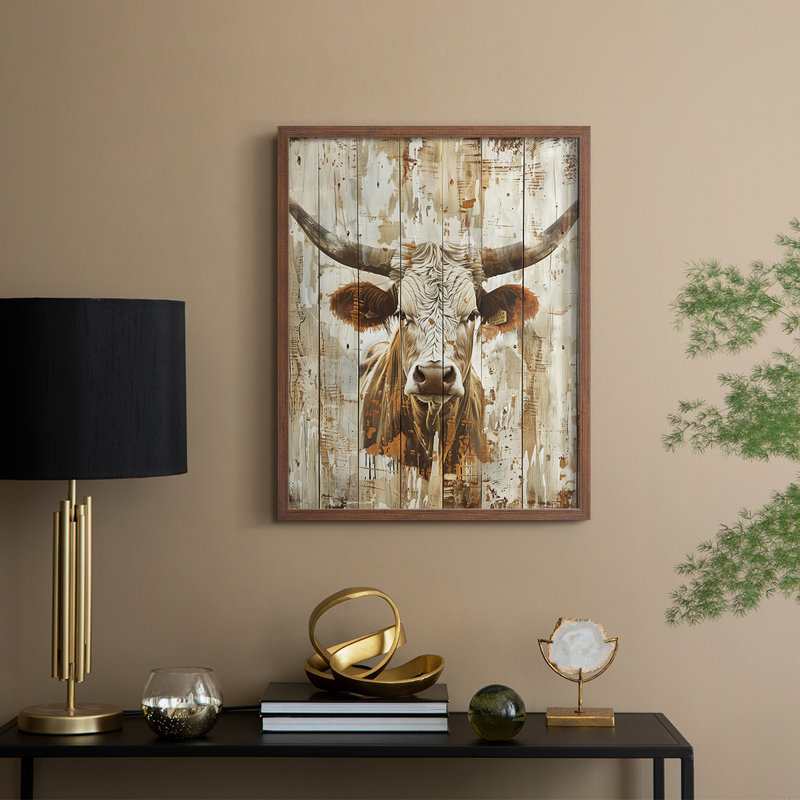"ANIMALS Series DVI", Noyer, H 30 po x l 24 po