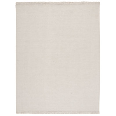 Lauren Ralph Lauren Hand Loomed Wool/Cotton Solid Colour Rug in Beige