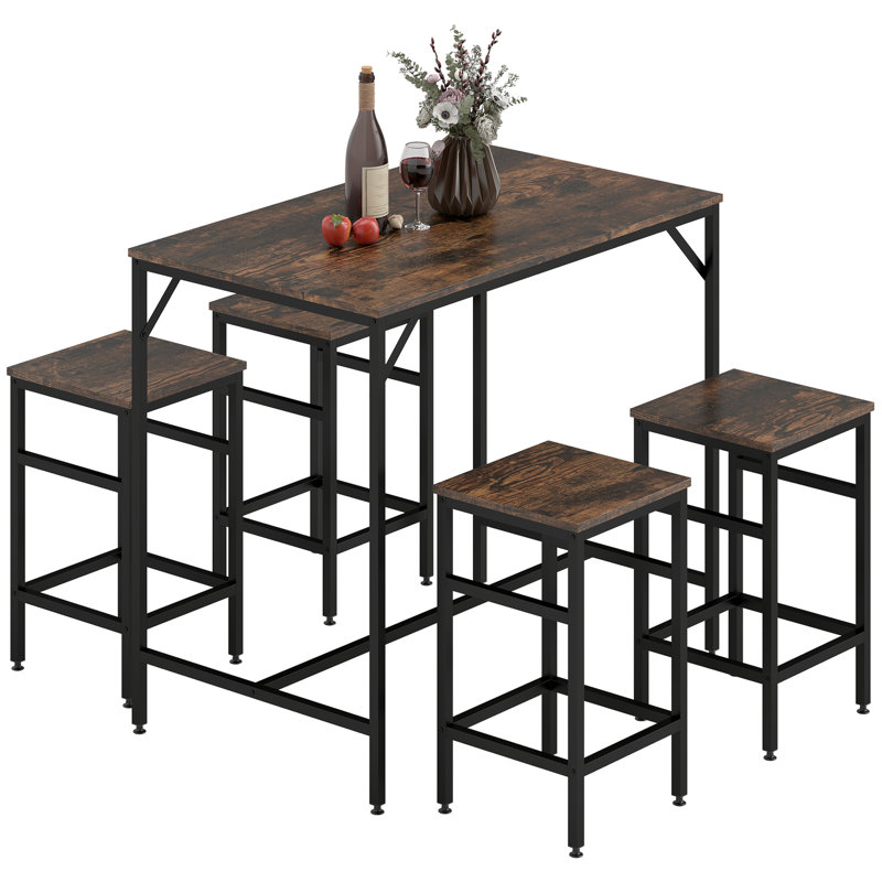 Kerman 4 - Person Dining Set