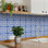 8'' W x 8'' L Vinyl Peel and Stick Field Tile