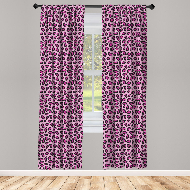 Rideaux 4 panneaux East Urban Home Jaguar, L 56 po x L 84 po