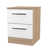 White Matt/Bardolino Oak