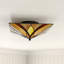 Rockton Glass Semi Flush Mount