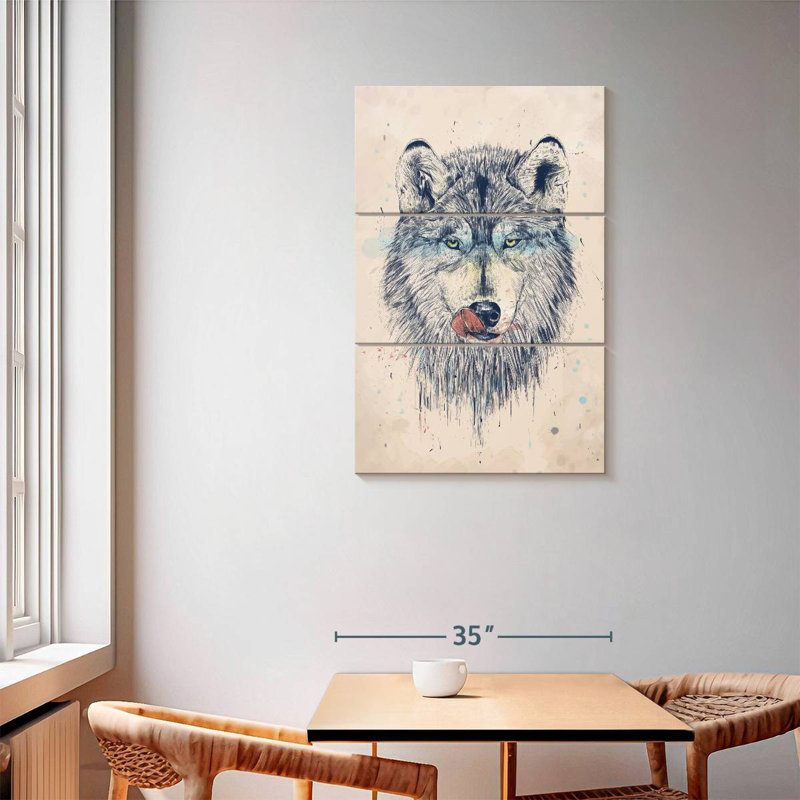 Brampt Dinner Time, 57" H x 36" W