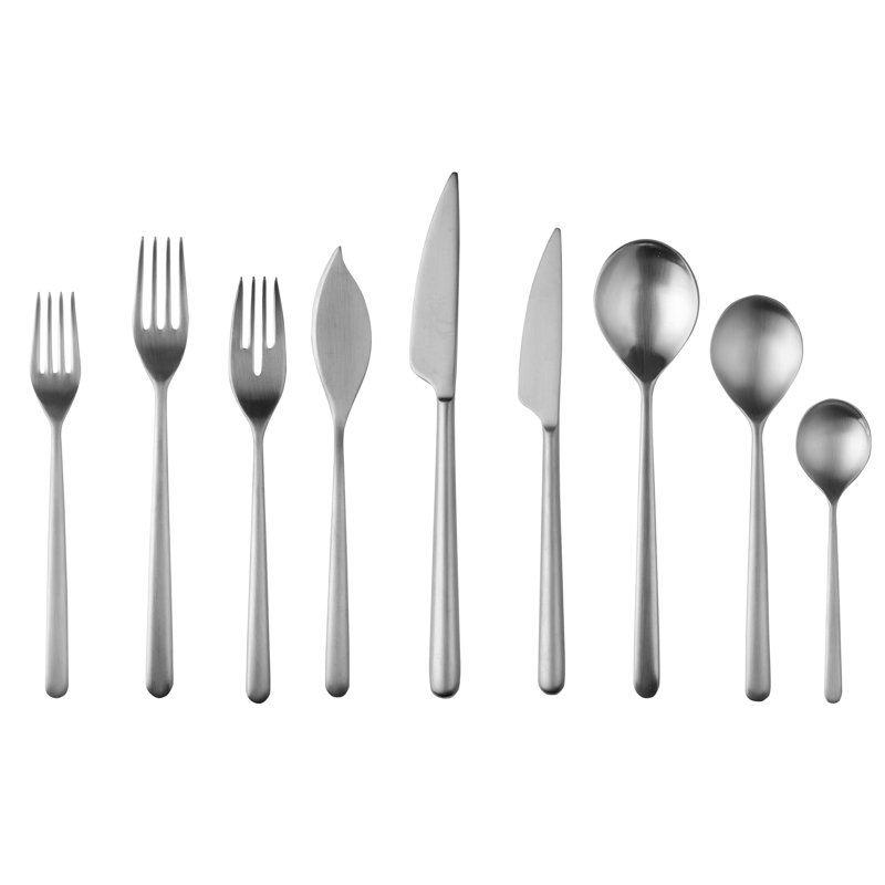 Ensemble de couverts Linea - 54 pièces - Glace, Glace