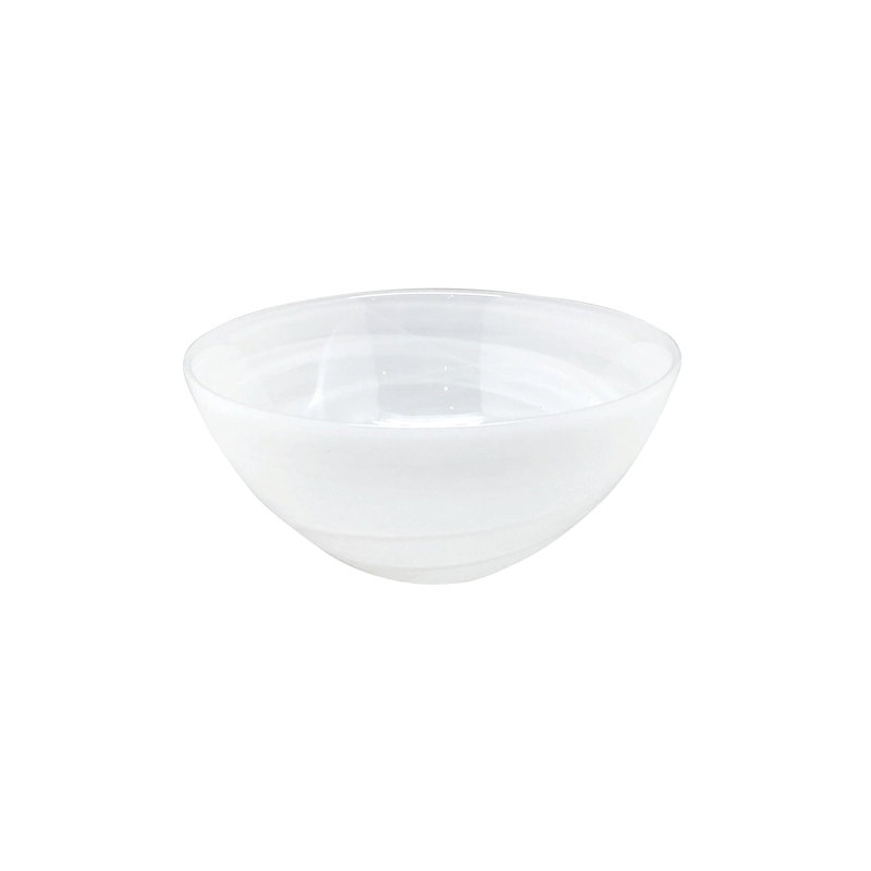 Alabaster Glass Salad Bowl