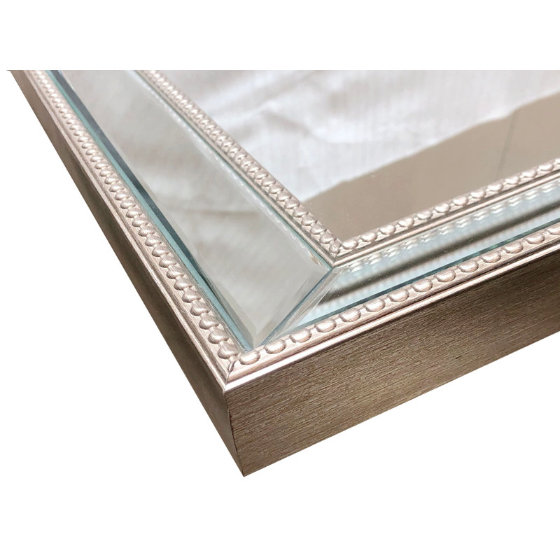 Miroir biseauté Epifanio, argent