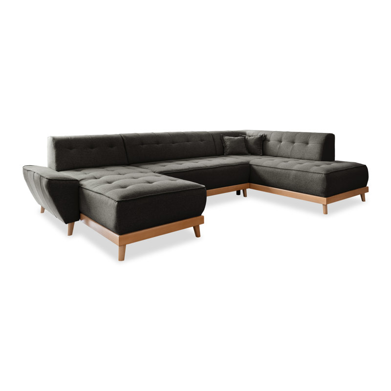 Dazzling Daisy Corner Sofa Bed, Anthracite, Right Hand Facing