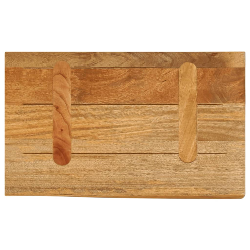 Everlie Solid Wood Table Top, 3.8cm H x 60cm W x 30cm D