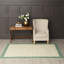 Tapis touffeté turquoise, gris et crème Samantha-17793714