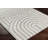 Bartletto Beige Shag Area Rug-125476102-125476098