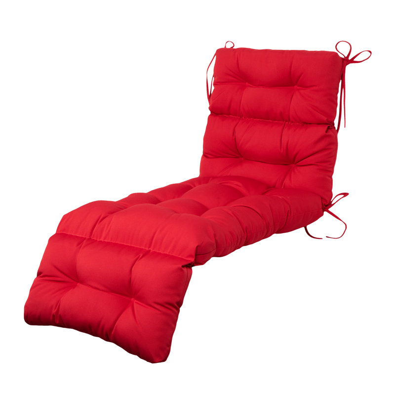 Cassella Outdoor 4'' Seat Cushion, Red