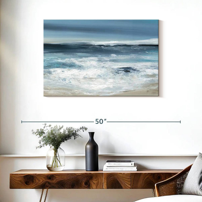 Avery Long Beach Waves, H 24 po x l 36 po