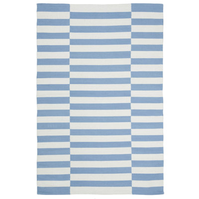 Ludlow Lauren Ralph Lauren Flat Weave Cotton Striped Rug