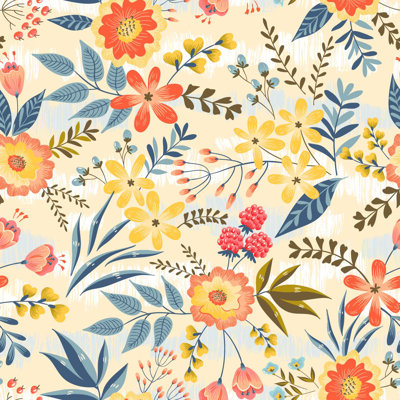 Floral Wall Mural
